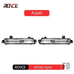 ランドローバー ROVCELED DRL デイタイムランニングライトフォグランプディスカバリー 5 2018-2020 レンジローバーヴォーグ/スポーツ 2018-202 - white a pair