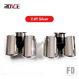 ランドローバー ディフェンダー 2020-2023 007 マフラーテール喉テールパイプ車外装アクセサリー - 2.0T silver