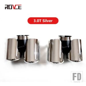 ランドローバー ディフェンダー 2020-2023 007 マフラーテール喉テールパイプ車外装アクセサリー - 3.0T silver