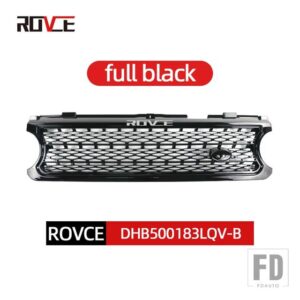 ランドローバー フロントバンパー ABS グリルレンジローバーヴォーグ 2006-2009 L322 4.2 自動車外装アクセサリー - all black