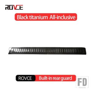 ランドローバー リアバンパープロテクターガードテールゲートトランクドアガードステンレストリムディフェンダー 110 2020-2023 - inner all in