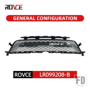 ランドローバー フロントバンパーグリルアンダーバンパーグリルレンジローバースポーツ L494 2018-2020 LR099209 LR099208 アクセサリー - without Camera port