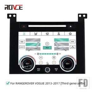 カーラジオタッチ AC スクリーンマルチメディアプレーヤー CARPLAY レンジローバーヴォーグ L405 2013-2017 /スポーツ L494 2014-2017 - 13-17 RR Vogue 3 CD