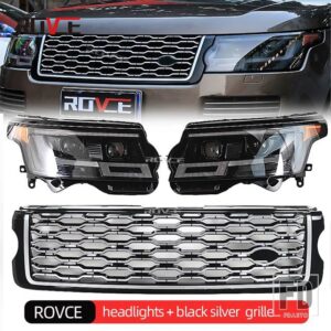 ランドローバー LED ヘッドライトランプアセンブリレンジローバーヴォーグ L405 2013-2017 2023 新スタイルライトにアップグレード