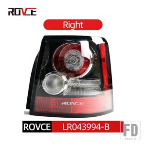 ランドローバー リア LED テールストップライトランプ用レンジローバースポーツ 2005-2013 ウィンカーライトテールライトアセンブリ - right 10-13
