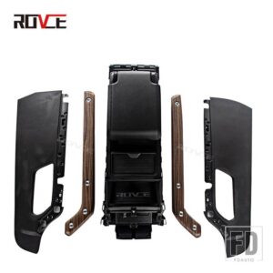 ランドローバー 車インナーセンターコンソールハンドヘルドボックスサイドトリムカバーディフェンダー 90 110 2020-2024 アクセサリー