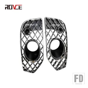 フロントロアバンパーグリルメッシュグリルベントレーフライングスパー 2020-2022 3SE807647/648 - silver with acc