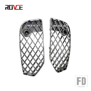 フロントロアバンパーグリルメッシュグリルベントレーフライングスパー 2020-2022 3SE807647/648 - silver no acc B