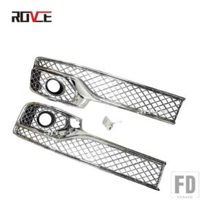 フロントロアバンパーグリルメッシュグリルベントレーフライングスパー 2020-2022 3SE807647/648 - silver with acc 6pcs
