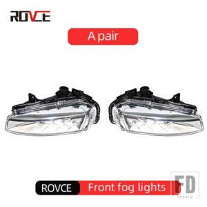 ランドローバー ヘッドフロントフォグランプディスカバリースポーツ L550 2015-2019 LR077887-B LR077888-B LED ライトカーアクセサリー - A PAIR