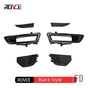 ランドローバー フロントフォグライトランプカバーディスカバリースポーツ 2015-2018 LR061234 LR061229 カーアクセサリー - Black