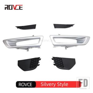 ランドローバー フロントフォグライトランプカバーディスカバリースポーツ 2015-2018 LR061234 LR061229 カーアクセサリー - Silver