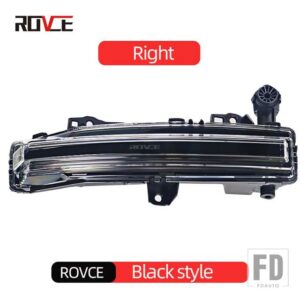 ランドローバー フロントバンパー LED フォグライトデイタイムランニングライトレンジローバーヴォーグ 2023 + バンパーランプ自動 - right black