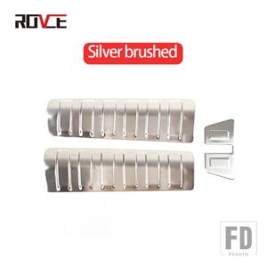 ランドローバー ステンレスインナートランクリアバンパーガードプレートカバートリムレンジローバースポーツ 2023-2024 アクセサリー - Silver 3pcs