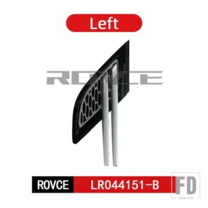 ランドローバー サイドベント GRILLETUNING エアサイドベントグリルグリッドアウトレットレンジャーオーバースポーツ 2014-2017 L494 スタイリ - black silver left