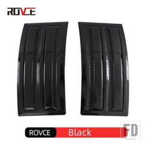 ランドローバー サイドドアフェンダーエアベントキットカバートリム SVO スタイルレンジローバーヴォーグ 2013-2020 カーアクセサリー - all black