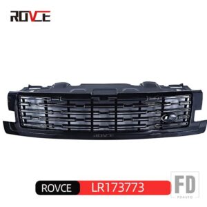 ランドローバー ROVCEUPPER メッシュグリルフロントバンパーグリルレンジローバーヴォーグ L460 2023-2025 SV バージョンラジエーターグリルア - Full Black