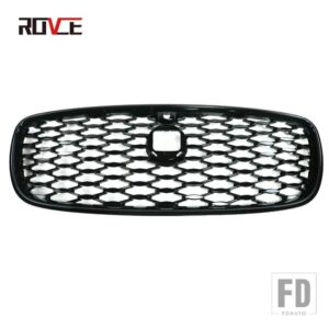 ジャガー カーアクセサリーフロントバンパーグリルセンターパネルスタイリングアッパーグリル XFL 車グリル ABS グリル - grill