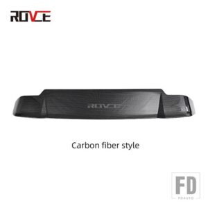 ランドローバー ルーフスポイラーリアトランクウイングリップテールトリムディフェンダー 90 110 2020-24 アクセサリー - ABS carbon fiber
