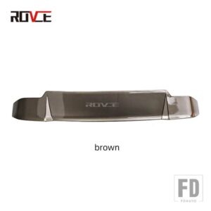 ランドローバー ルーフスポイラーリアトランクウイングリップテールトリムディフェンダー 90 110 2020-24 アクセサリー - Brown