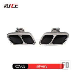 ランドローバー マフラーマフラーテールスロートパイプレンジローバースポーツ SVR 周囲 2018-2022 アクセサリー - A pair