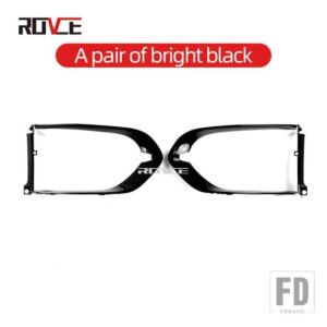 ジャガー 2個 フォグランプカバー F-PACE フォグライトフレーム T4N6231 T4N6233 アクセサリー - Bright Black