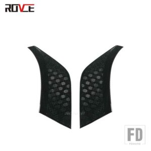 ランドローバー リアサイドアンチスクラッチボードディフェンダー 2020 2021 2022 マットブラックカーボンスタイル - 110 carbon fiber
