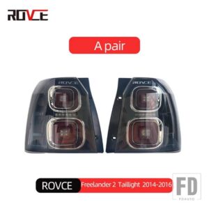 ランドローバー テールライトフリーランダー 2 2005-2016 LED テールライトアセンブリ DRL スタイルランニング信号ブレーキランプ - 2pcs 2014-2016