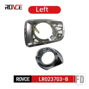 ランドローバー フロントフォグライトランプカバートリムレンジローバーヴォーグ 2010-2012 自伝スタイル L322 クロームフォグライトランプシェ - LR023703-B