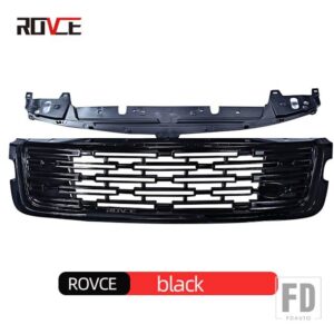 ランドローバー フロントグリルレーシンググリルレンジローバーヴェラール L560 2017-2024 LR092628 アップグレード 2024 - Black