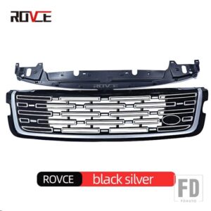 ランドローバー フロントグリルレーシンググリルレンジローバーヴェラール L560 2017-2024 LR092628 アップグレード 2024 - Silver