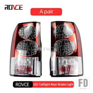 ランドローバー リアライト LED ブレーキウィンカーテールライトディスカバリー 4 2010-13 プラグアンドプレイカーアクセサリー - A PAIR