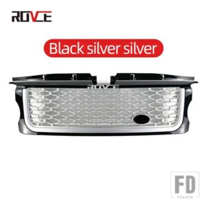 ランドローバー フロントバンパーグリルレンジローバースポーツ 38961 L320 グリルカーアクセサリー - silver black