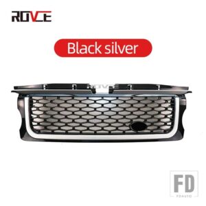 ランドローバー フロントバンパーグリルレンジローバースポーツ 38961 L320 グリルカーアクセサリー - black silver