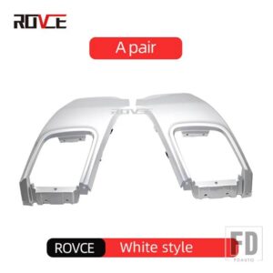 レンジローバー リアバンパーテール喉装飾プレートリアリップカバー EVOQUE プレステージ/ダイナミック 2012-2018 - Dynamic silver