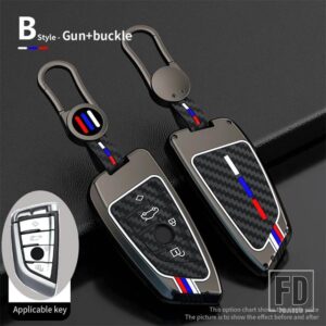 BMW 合金キーケースカバー X1 X3 X4 X5 F15 X6 F16 G30 7シリーズ G11 F48 F39 520 525 F30 118I 218I 320I 車アクセサリー - 4 Buttons