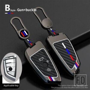BMW 合金キーケースカバー X1 X3 X4 X5 F15 X6 F16 G30 7シリーズ G11 F48 F39 520 525 F30 118I 218I 320I 車アクセサリー - 3 Buttons