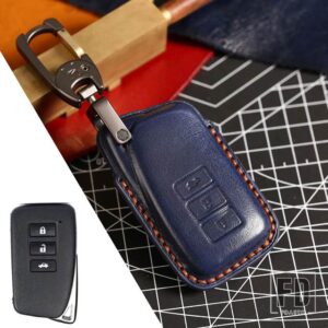 レクサス 3 4ボタン リモートキーケースカバー IS ES GS RC NX RX LX 200 250 350 GX LS UX GS 260 300 NX200 NX300 RX350 ES300 - 3 Buttons Blue