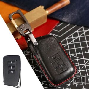 レクサス 3 4ボタン リモートキーケースカバー IS ES GS RC NX RX LX 200 250 350 GX LS UX GS 260 300 NX200 NX300 RX350 ES300 - 3 Buttons Black