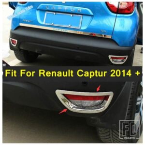 RENAULT CAPTUR 2014 - 2017 ABS オートスタイリング リアフォグランプ フォグライト ライト 装飾 カバー トリム クローム 外装キット アクセサ