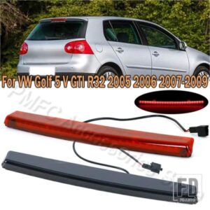 VW 1個 リアサードブレーキライト 3RDブレーキハザードストップランプゴルフ 5 V GTI R32 2005 2006 2007-2009 車高ブレーキランプ用