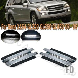 フロント LED デイタイム ランニング ライト DRL ケーブルなし メルセデス W164 X164 X204 ML350 ML450 GL450 A1649060251