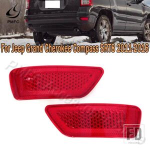ジープ グランドチェロキー コンパス SRT8 2011-2016 テールストップ ブレーキランプ リアフォグ リフレクターライト リアバンパー リフレクタ