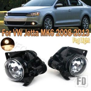 VW フロントバンパー フォグランプ フォグランプアセンブリ サイド バルブ付きジェッタ MK6 2008-13 1JD941699 1JD941700