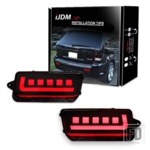 ジープ 2005-2010年式 グランドチェロキー用 フルLEDバンパーリフレクターライト テールブレーキリアフォグランプウィンカーライト機能