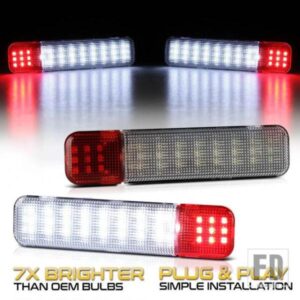 シボレー 2個 明 1997-2006 /GMC C/K 1500 | 2500 | 3500 タホ ユーコン LED ドアパネルライト カーテシーランプ