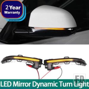BMW ダイナミックウィンカーウィンカーサイドミラーインジケーターLEDフラッシュライト X3 G01 IX3 X4 G02 X5 G05 X6 G06 X7 G07 2018-2024用