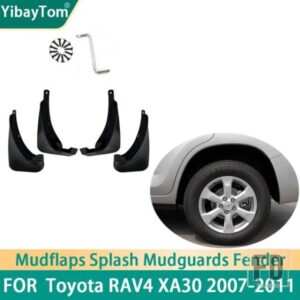 トヨタ 4Xフロント＆リアマッドフラップスプラッシュマッドガードマッドフラップマッドガードフェンダー RAV4 20062012 XA30
