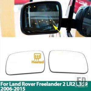 ランドローバー フリーランダー 2 LR2 L359 2010-2016用 ドアサイド ヒーター付きウィングミラー ガラス バックミラー バックミラープレート