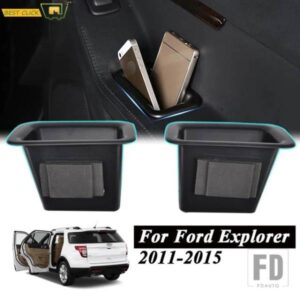 フォード ドア収納ボックスハンドルトレイアームレストコンテナビンカップエクスプローラー 2011-15 オートアクセサリーカーオーガナイザー